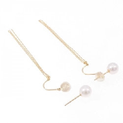 K18YG Bông tai ngọc trai Akoya 6.1mm - Hàng hiệu Chính hãng 877229