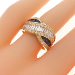 Nhẫn Sapphire 750YG 0.76CT - Hàng hiệu Chính hãng 854462