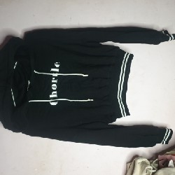 Áo hoodie croptop