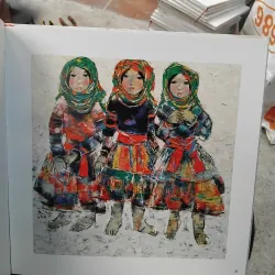 Thổ cẩm khác vựng tập hội họa của Đoàn Xuân Tặng  1006126