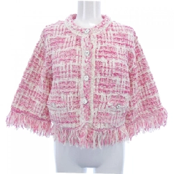 Jacket không cổ CHANEL P77004K11117