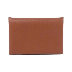 HERMES Calvi 064954CK Ví thẻ - Hàng hiệu Chính hãng