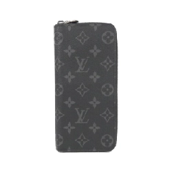Ví Louis Vuitton Monogram Eclipse Zippy Wallet Vertikal M62295 - Hàng hiệu Chính hãng