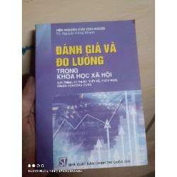 Đánh giá và đo lượng trong Khoa học Xã hội VAVO-AXXX