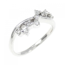 Nhẫn kim cương K18WG 0.18CT