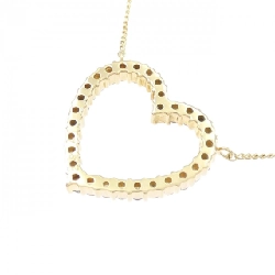 K18YG Dây chuyền kim cương hình trái tim 0.52CT - Hàng hiệu Chính hãng 863150