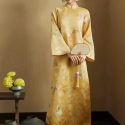 Áo dài gấm 1022284