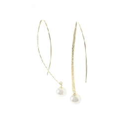 K18YG Bông tai ngọc trai Akoya 5.5mm - Hàng hiệu Chính hãng 869941