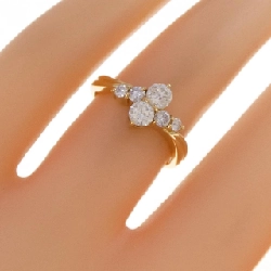 Nhẫn kim cương K18YG 0.53CT 671392