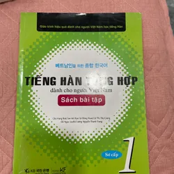 Sách bài tập tiếng Hàn 1