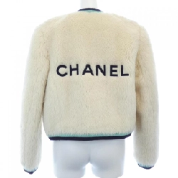 【Mã giảm giá】【Cổ điển】Áo khoác không cổ CHANEL 641844