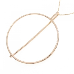 750PG/K18PG Dây chuyền kim cương 0.322CT - Hàng hiệu Chính hãng 851140