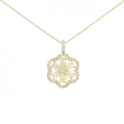 K18YG Dây chuyền kim cương 0.70CT - Hàng hiệu Authentic