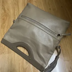 Túi nữ 30*35*5 quai xách ngang da thật 2hand 973844