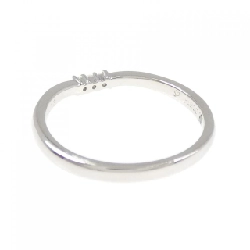 Nhẫn kim cương ba viên PT900 0.03CT - Hàng hiệu Authentic 849834