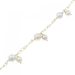 K18YG Vòng tay ngọc trai Akoya - Hàng hiệu Authentic