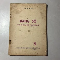 Bảng số với 4 chữ số thập phân - 1976s