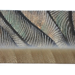 Đai lưng túi, đai lưng nhuộm, hoàn thiện vàng, họa tiết toàn bộ, hai mặt - Hàng hiệu Authentic 875964