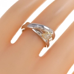 Nhẫn kim cương PT900/K18YG 0.32CT 668415