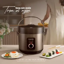 Nồi cơm điện KALITE KRC8018 lòng gốm Ceramic chống dính chống xước 933272
