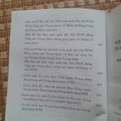 VĂN KIỆN ĐẠI HỘI XVIII TRUNG QUỐC 735926