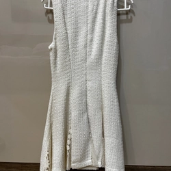 Váy tweed trắng Cocosin - size S 476020