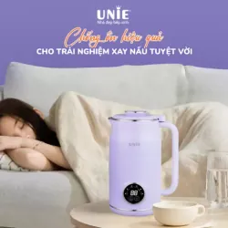 🔥 UNIE UMB06 – MÁY LÀM SỮA HẠT MINI 600ML – 6 CHỨC NĂNG, INOX 304 CAO CẤP! 🥛✨ 720959
