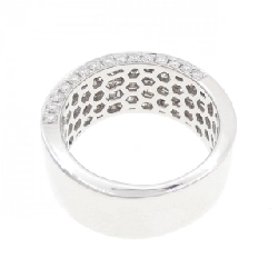 Nhẫn kim cương Pavé 750WG 1.34CT - Hàng hiệu Chính hãng 854805