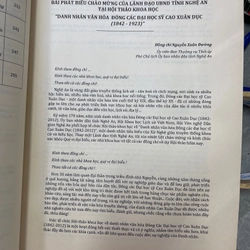 Danh nhân văn hoá đông các đại học sĩ Cao Xuân Dục 1842-1923 363931