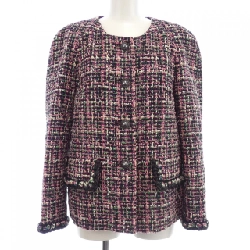 Jacket không cổ CHANEL