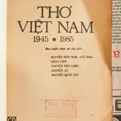 THƠ VIỆT NAM 1945 - 1985 1044657