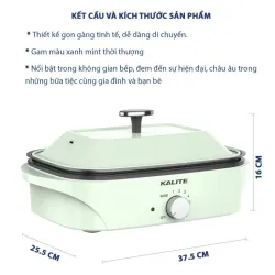 Kalite KL-663 – Nồi lẩu nướng đa năng cho gia đình 734515