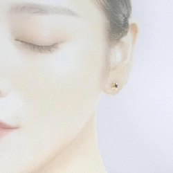 K18PG Sapphire Bông tai - Hàng hiệu Chính hãng 867852