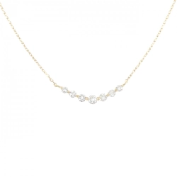 K18YG Dây chuyền kim cương 0.20CT - Hàng hiệu Chính hãng