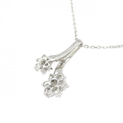 Dây chuyền kim cương hoa PT900/PT850 0.50CT - Hàng hiệu chính hãng 846839