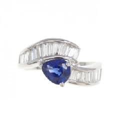 Nhẫn Sapphire K18WG 0.93CT 668195