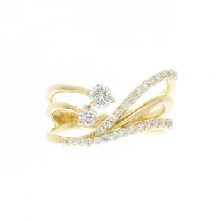 Nhẫn kim cương K18YG 0.40CT - Hàng hiệu Chính hãng 860086