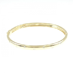 K18YG Vòng tay kim cương 0.30CT - Hàng hiệu Chính hãng