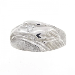 Nhẫn kim cương K10WG 0.05CT 665741