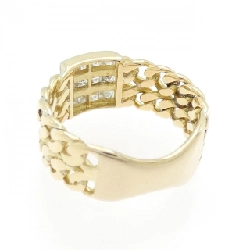 Nhẫn kim cương K18YG 0.46CT 666100