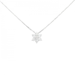 Dây chuyền kim cương hoa PT900/PT850 0.30CT - Hàng hiệu Chính hãng