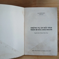 Những Vụ Mất Tích Thần Bí Của Loài Người - Cao Minh Đức 444513