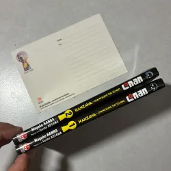 Thám tử lừng danh Conan - Hanzawa Chàng hung thủ số nhọ 1, 2 (kèm postcard) (Co) 765408