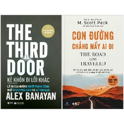 Combo Sách Kẻ Khôn Đi Lối Khác - The Third Door + Con Đường Chẳng Mấy Ai Đi (Bộ 2 Cuốn) - Alex Banayan, M. Scott Peck