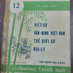 VIỆT SỬ VĂN MINH VIỆT NAM THẾ GIỚI SỬ ĐỊA LÝ