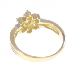 Nhẫn kim cương hoa K18YG/PT900 1.01CT - Hàng hiệu Authentic 853468