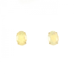 K18YG Opal Bông tai - Hàng hiệu Chính hãng