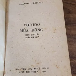 Tiểu thuyết VENISE EN HIVER - Vơ-ni-do mùa đông (Nhà văn Pháp-Algeria Emmanuel Roblès) 732967