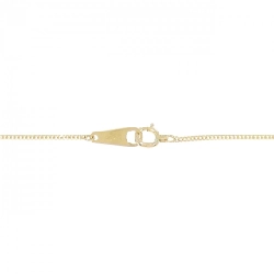 K18YG Solitaire Dây chuyền kim cương 0.19CT - Hàng hiệu Chính hãng 863065