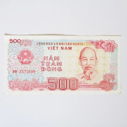 Tờ tiền 500 đồng xưa (DH 2275695)